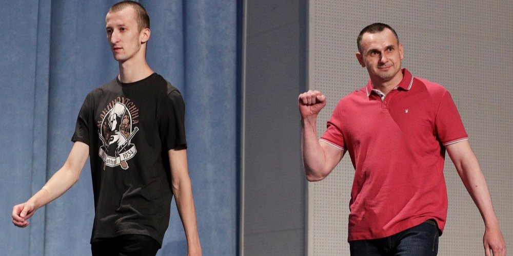 Сенцов и Кольченко вернулись в Украину (Фото: Valentyn Ogirenko/Reuters)