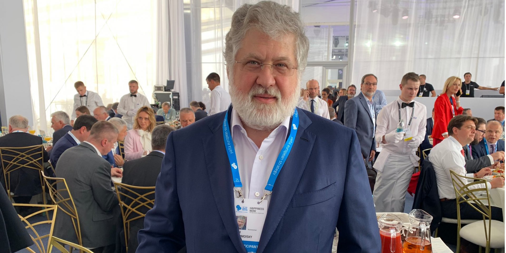 Коломойський запевнив, що не обговорював на зустрічі із Зеленським ПриватБанк (Фото: @SMusaieva)