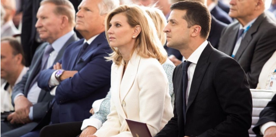 Зеленська заявила, що збирається обрати для себе гуманітарні місії (Фото: Офіс президента)