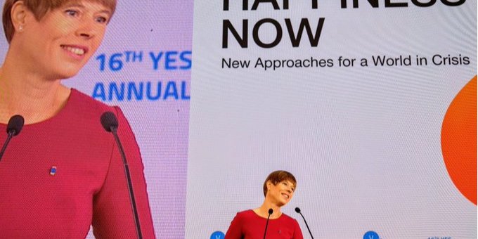 Керсті Кальюлайд (Фото: Kersti Kaljulaid/Twitter)
