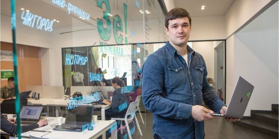 Министр цифровой трансформации Украины Михаил Федоров (Фото: Наталія Кравчук / НВ)