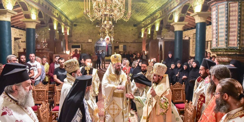 У Греції делегація ПЦУ співслужила з ієрархами трьох помісних церков (Фото: Православна Церква України/Facebook)