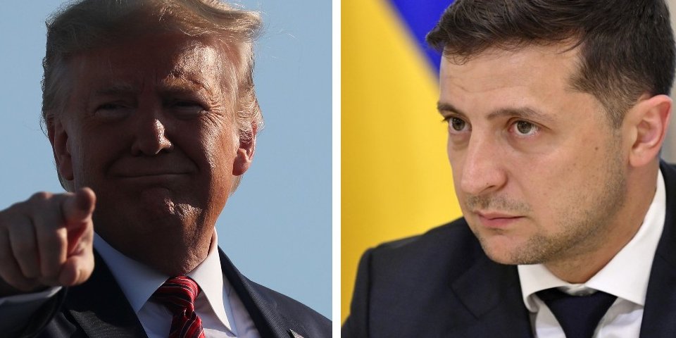 Трамп уверяет, что в его разговоре с Зеленским не было ничего противозаконного (Фото: REUTERS/Jonathan Ernst / Пресс-служба ОП)