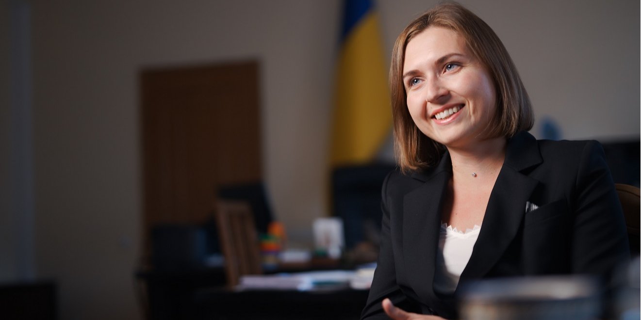 Анна Новосад рассказала о планах реформирования дошкольного и высшего образования (Фото: Фото: Дмитрий Ларин / УП)