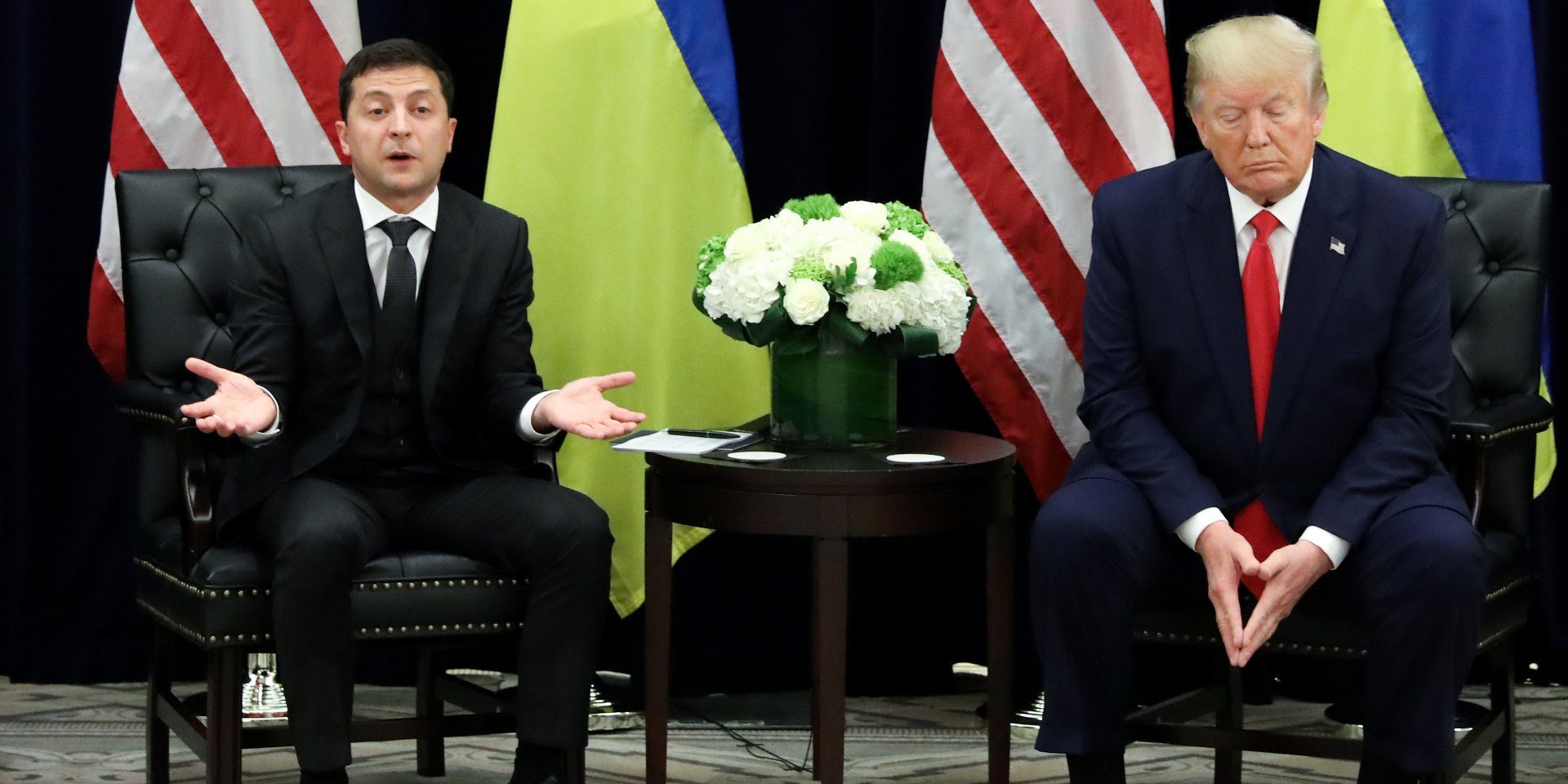 Трамп и Зеленский встретились в Нью-Йорке (Фото: REUTERS/Jonathan Ernst)