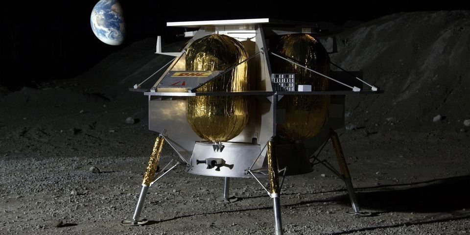 Spacebit отправит груз на Луну на Astrobotic Peregrine (Фото: ASTROBOTIC)
