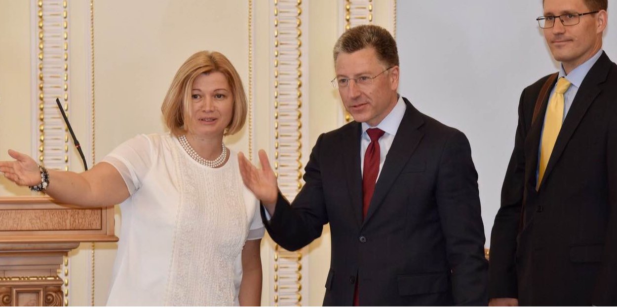 Ирина Геращенко и Курт Волкер (Фото: Iryna Gerashchenko / Facebook)