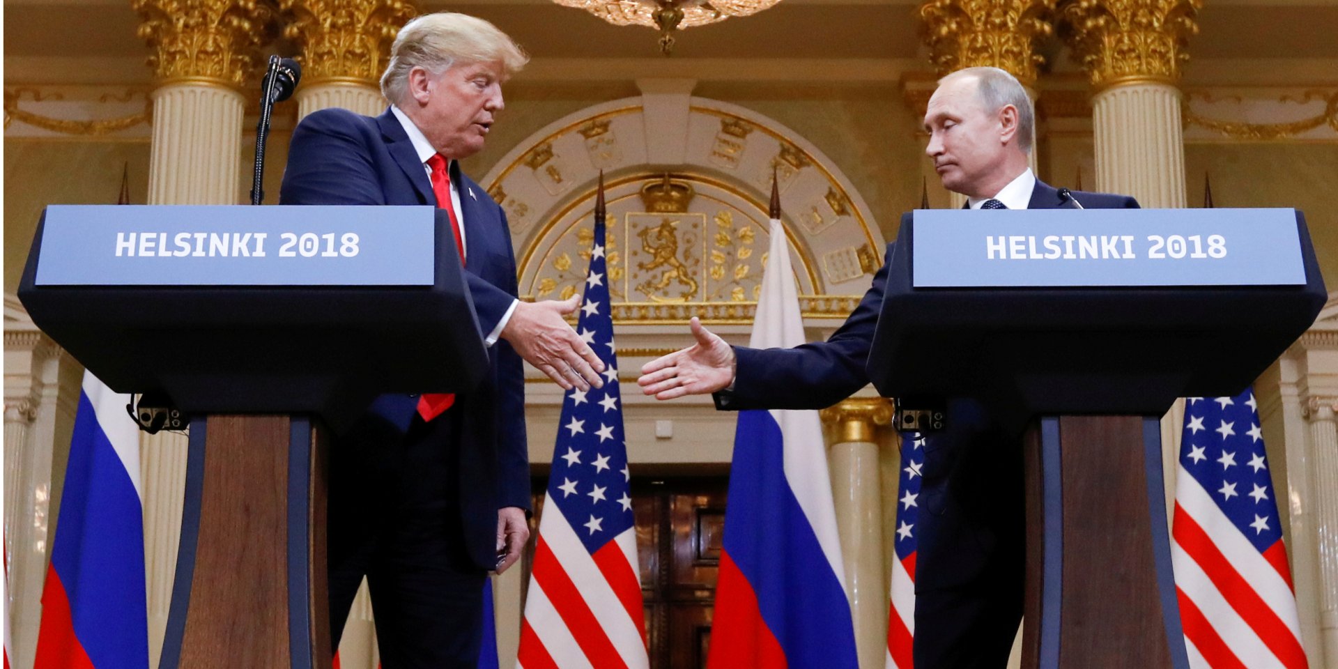 Дональд Трамп и Владимир Путин (Фото: REUTERS/Kevin Lamarque/File Photo)