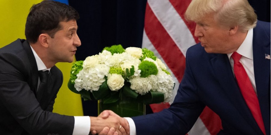 Зеленский и Трамп во время встречи в Нью-Йорке на минувшей неделе (Фото: Getty Images)