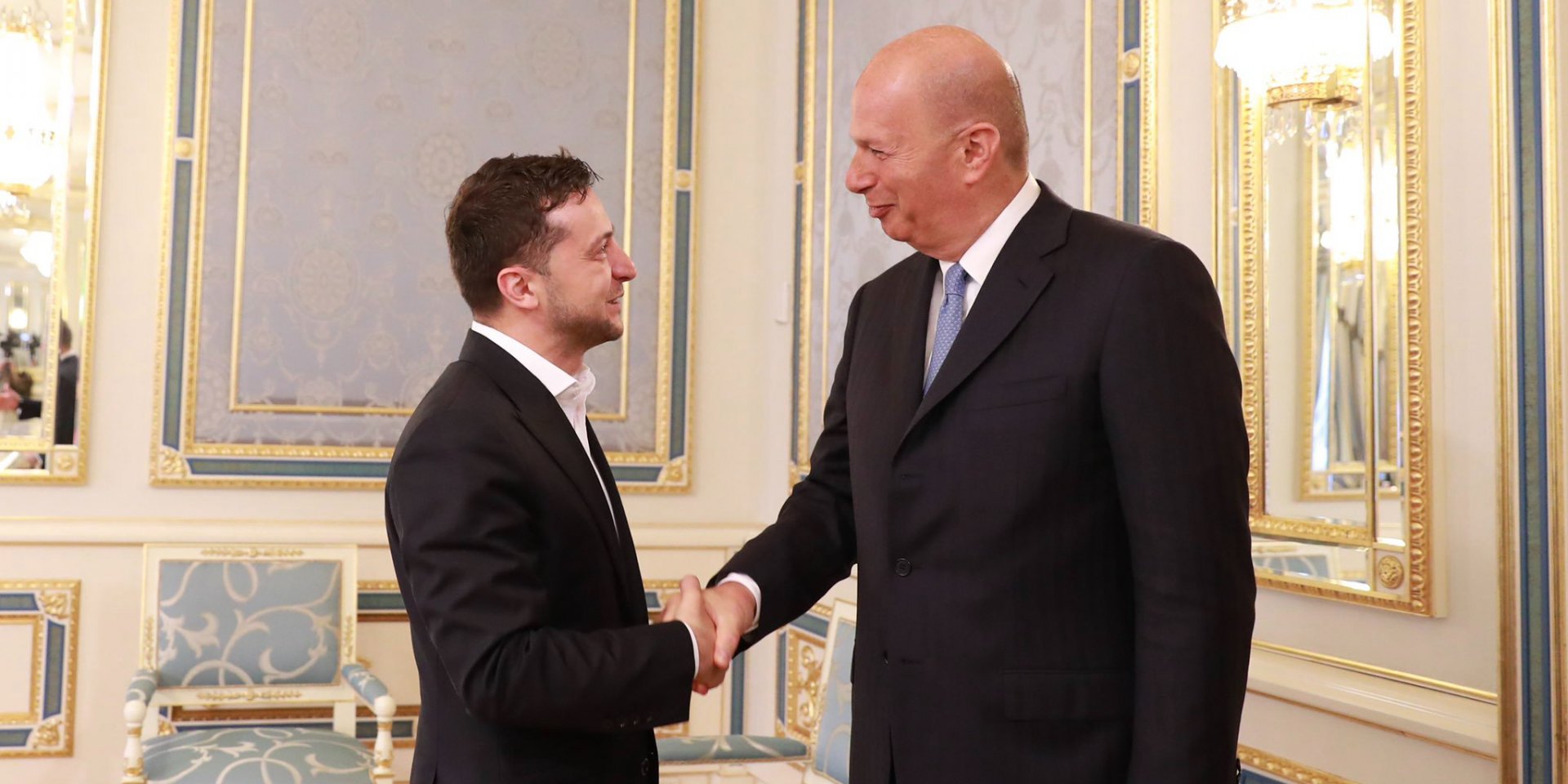 Владимир Зеленский и Гордон Сондланд (Фото: Ambassador Sondland/Twitter)