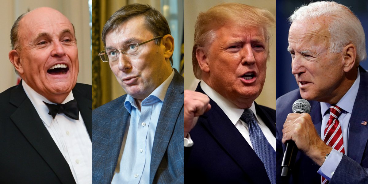 Екс-генеральний прокурор Юрій Луценко (Фото: Yuri Gripas, Steve Marcus, Erin Scott / REUTERS; Наталія Кравчук / НВ. Колаж НВ)