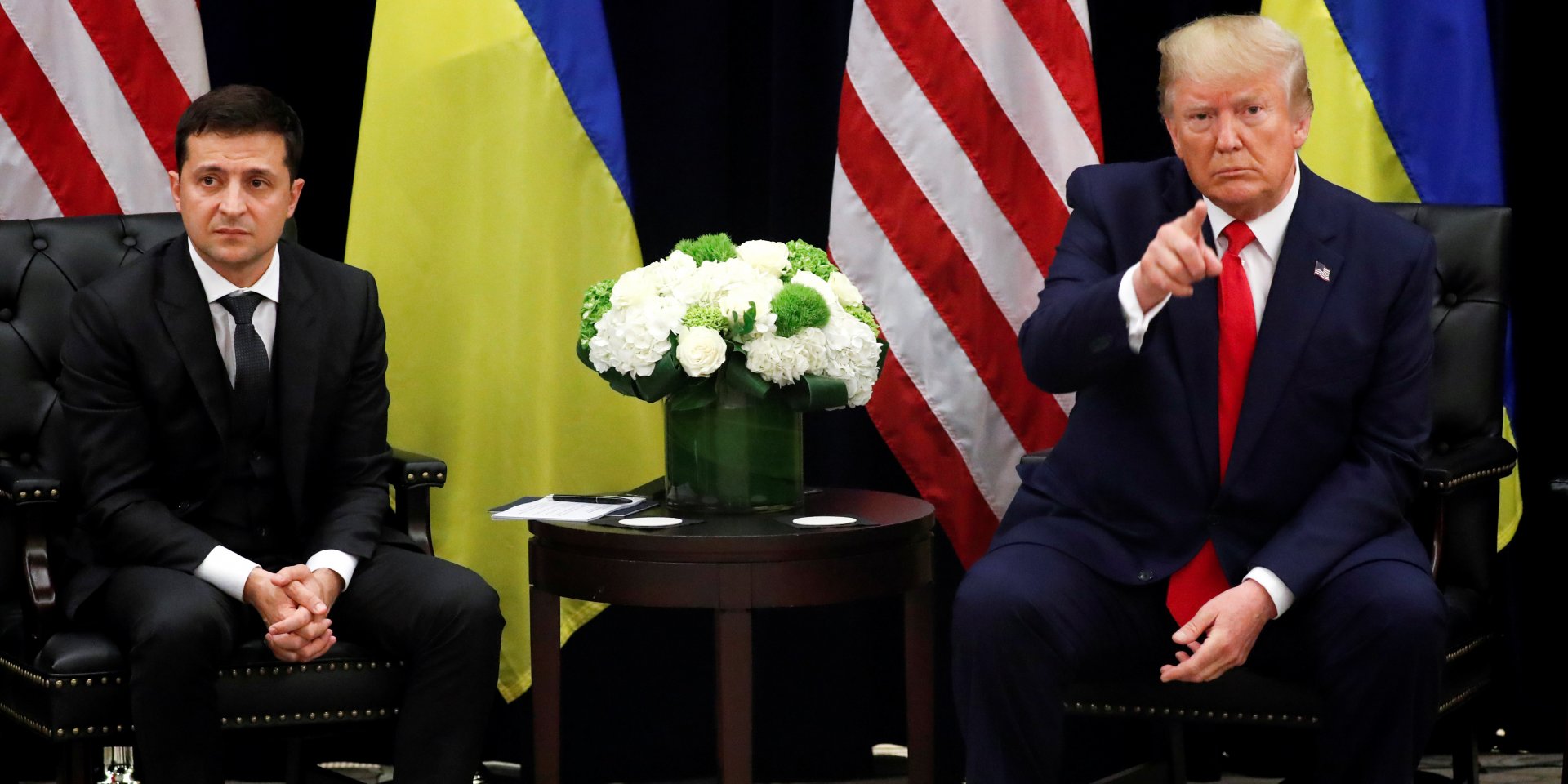 Владимир Зеленский и Дональд Трамп (Фото: REUTERS / Jonathan Ernst)