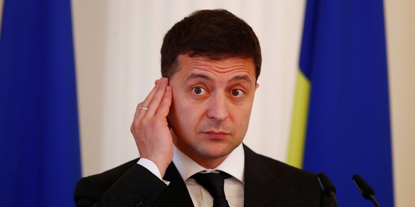 Президент Украины Владимир Зеленский (Фото: REUTERS / Ints Kalnins)