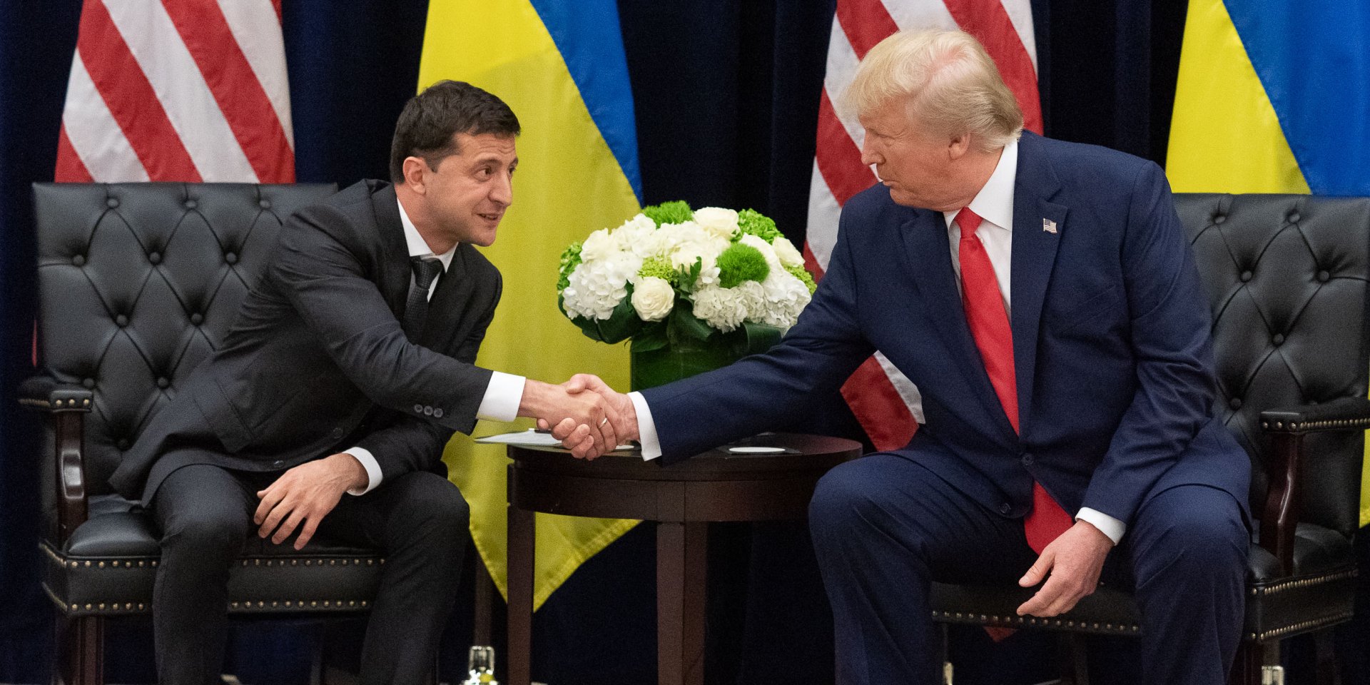 Президенты Украины и США Владимир Зеленский и Дональд Трамп (Фото: Пресс-служба Офиса президента Украины)