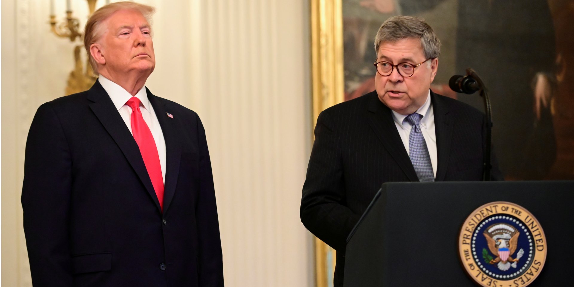 По данным WP, Трамп хотел, чтобы Барр провел пресс-конференцию по поводу его разговора с Зеленским (Фото: REUTERS/Erin Scott)