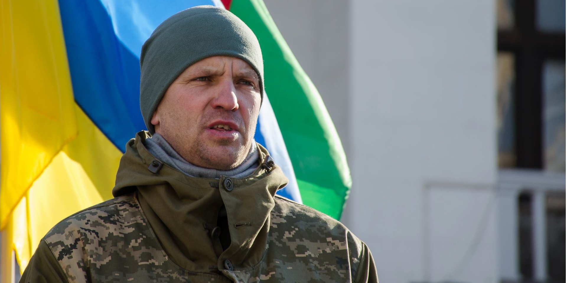 Игорь Мазур — участник всех украинских революций, крупных акций протеста и войны на Донбассе (Фото: Евгений Сосновский / Facebook Игоря Мазура)