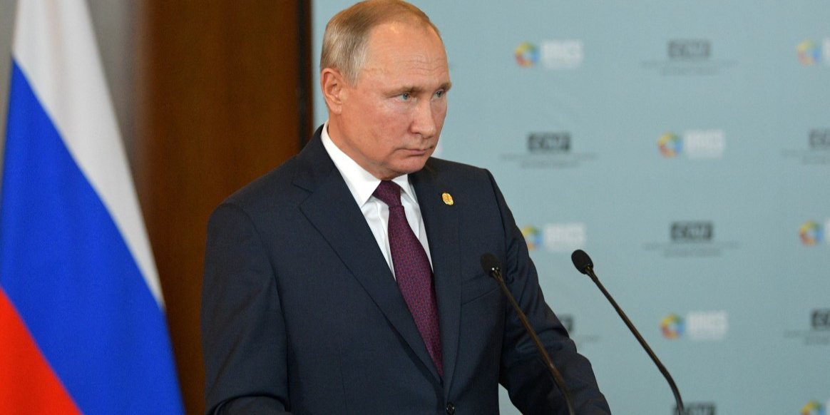 На думку Путіна, у разі відсутності закону про особливий статус, втрачає сенс й формула Штайнмаєра (Фото: Sputnik/Alexei Druzhinin/Kremlin via REUTERS)