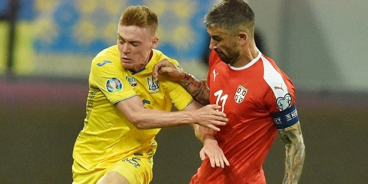У першому матчі Україна обіграла вдома Сербію 5:0 (Фото: УАФ)
