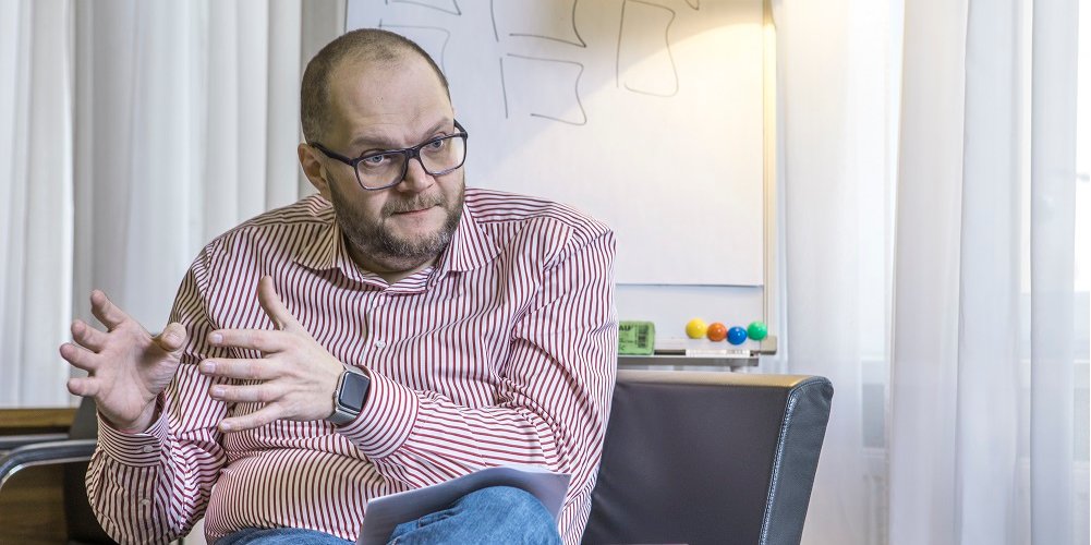 Владимир Бородянский: Выносить решение о манипулятивности информации будет объединение журналистов (Фото: Александр Медведев / НВ)