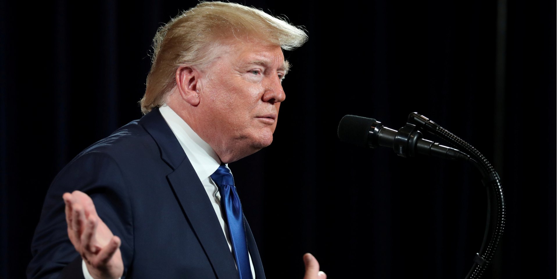Трамп не против, чтобы его импичмент дошел до Сената (Фото: REUTERS/Jonathan Ernst)