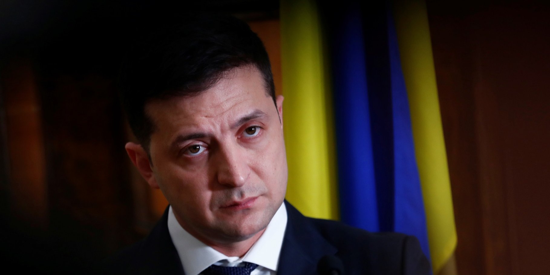 Президент Украины Владимир Зеленский (Фото: REUTERS / Ints Kalnins)