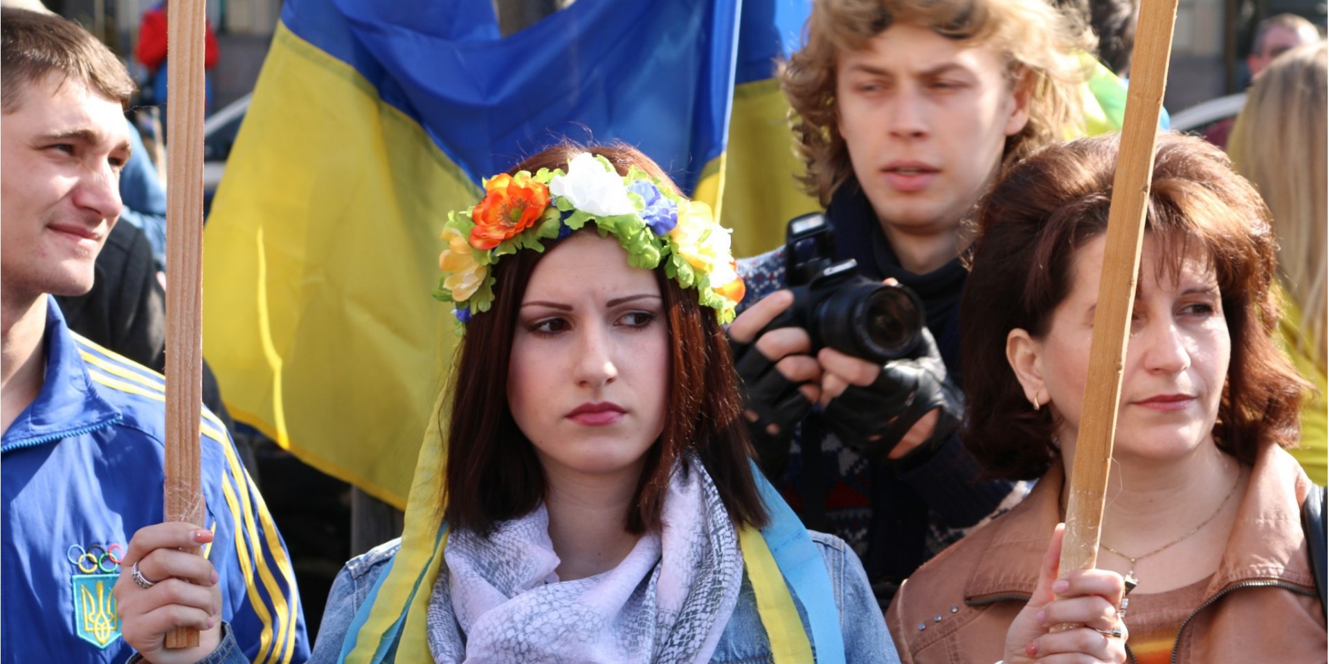 Люди на западе и на востоке Украины хотят мира и все больше склоняются в сторону евроинтеграции (Фото: Mike Herbst via Flickr)