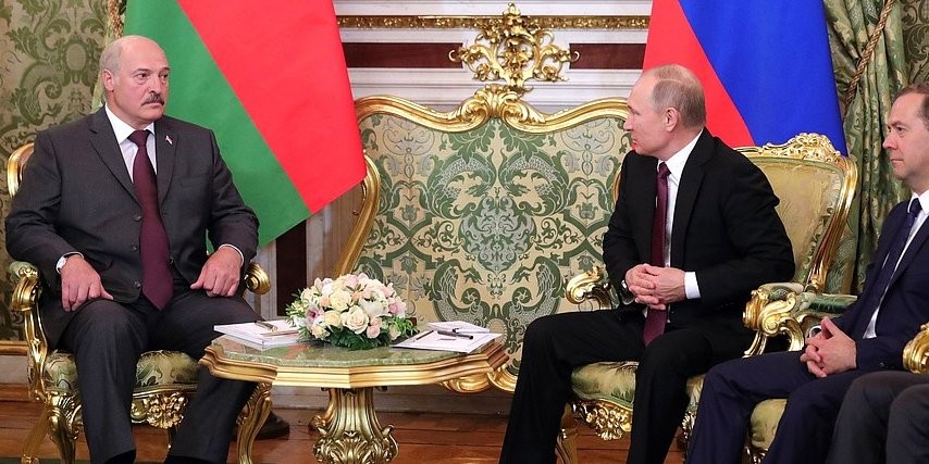 Зустріч Олександра Лукашенка і Володимира Путіна (Фото: kremlin.ru)