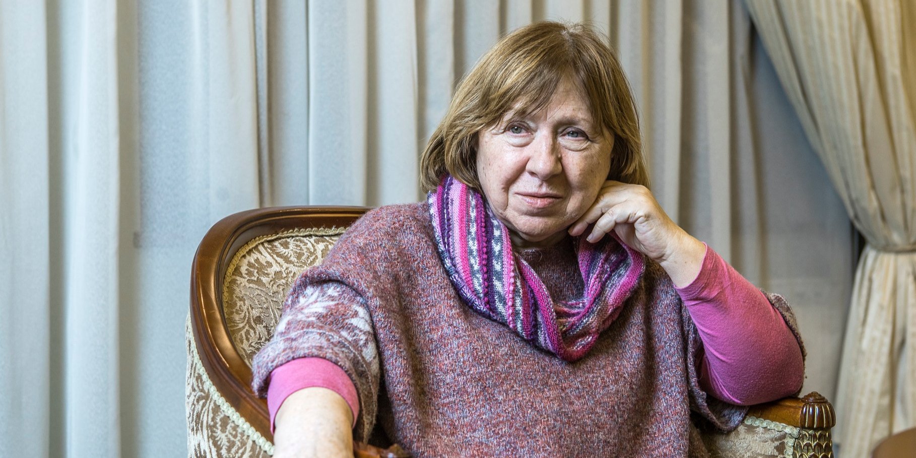 Светлана Алексиевич, белорусская писательница (Фото: Александр Медведев / НВ)