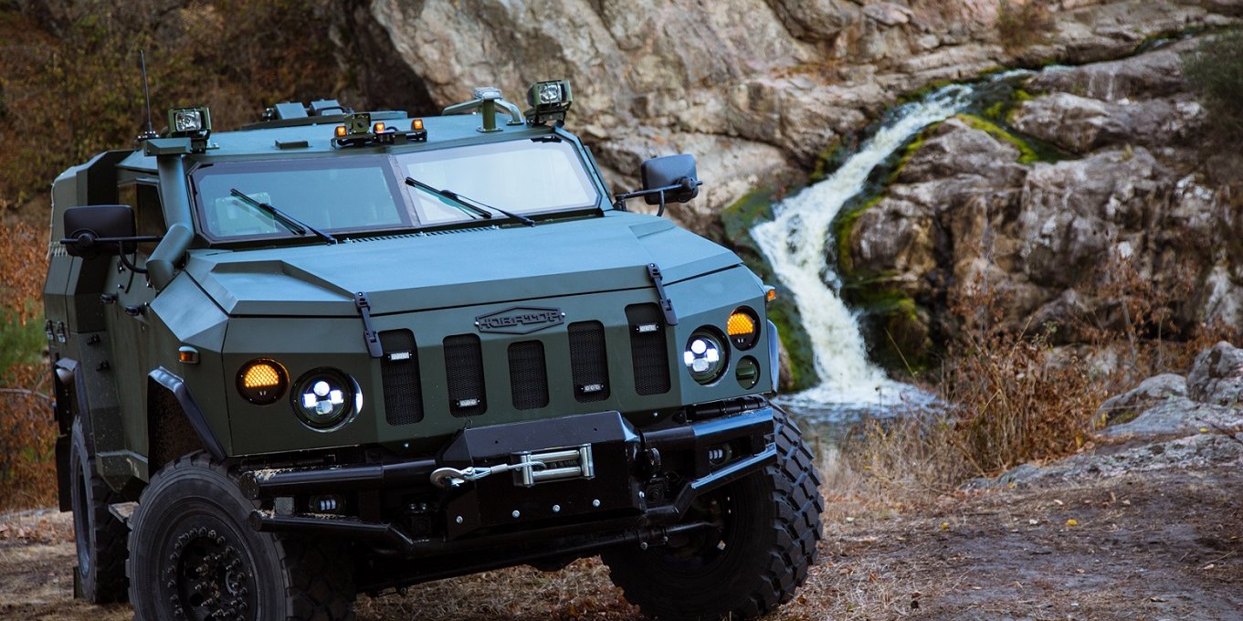 Бронированная машина Новатор станет гражданской (Фото: ukrarmor.com)