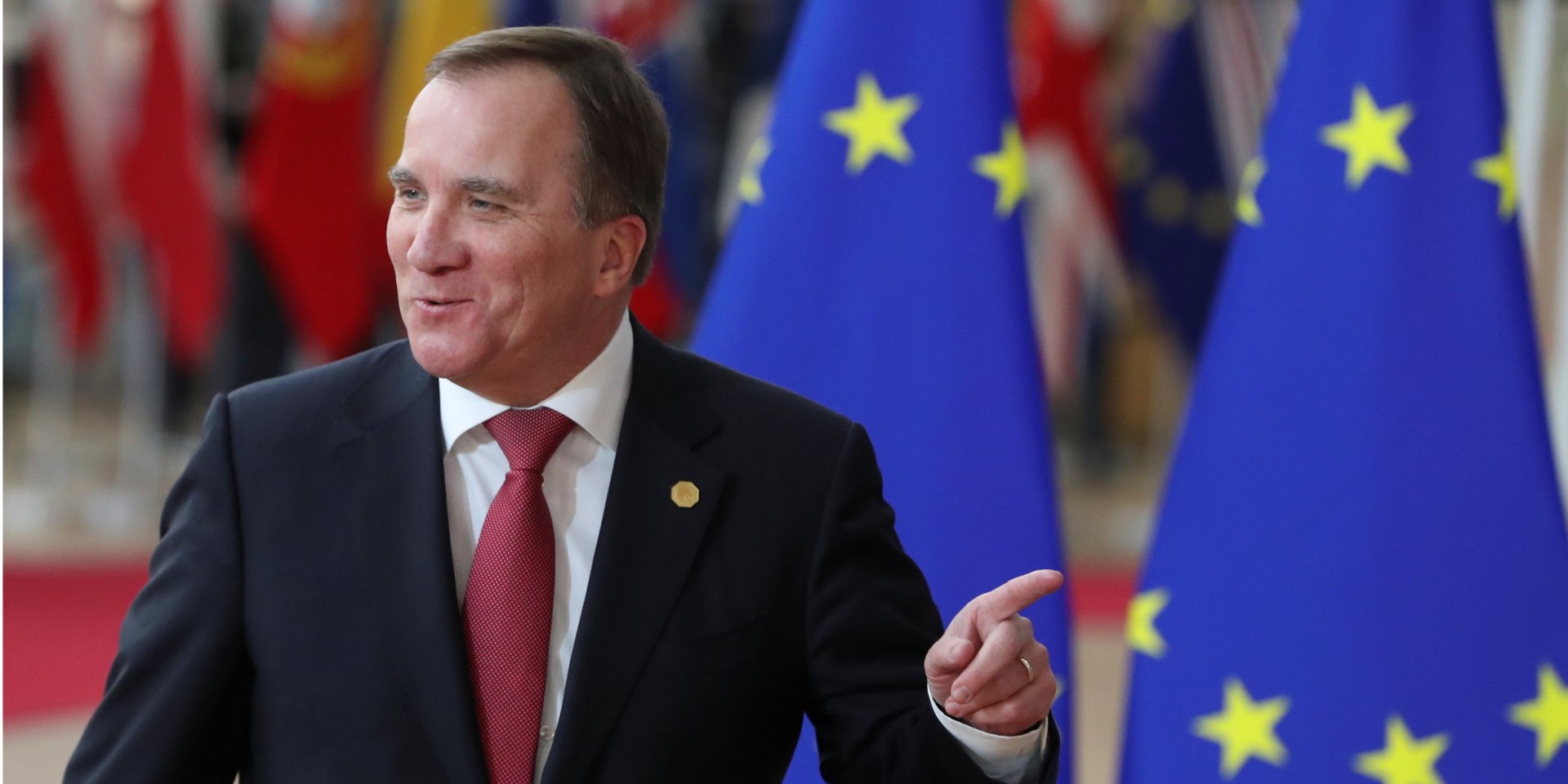 Стефан Левен: Для шведських компаній важливо, щоб в Україні розвивалася демократія (Фото: REUTERS / Yves Herman)