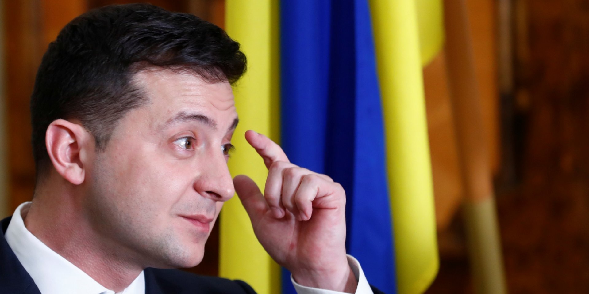 Президент Украины Владимир Зеленский (Фото: REUTERS / Ints Kalnins)