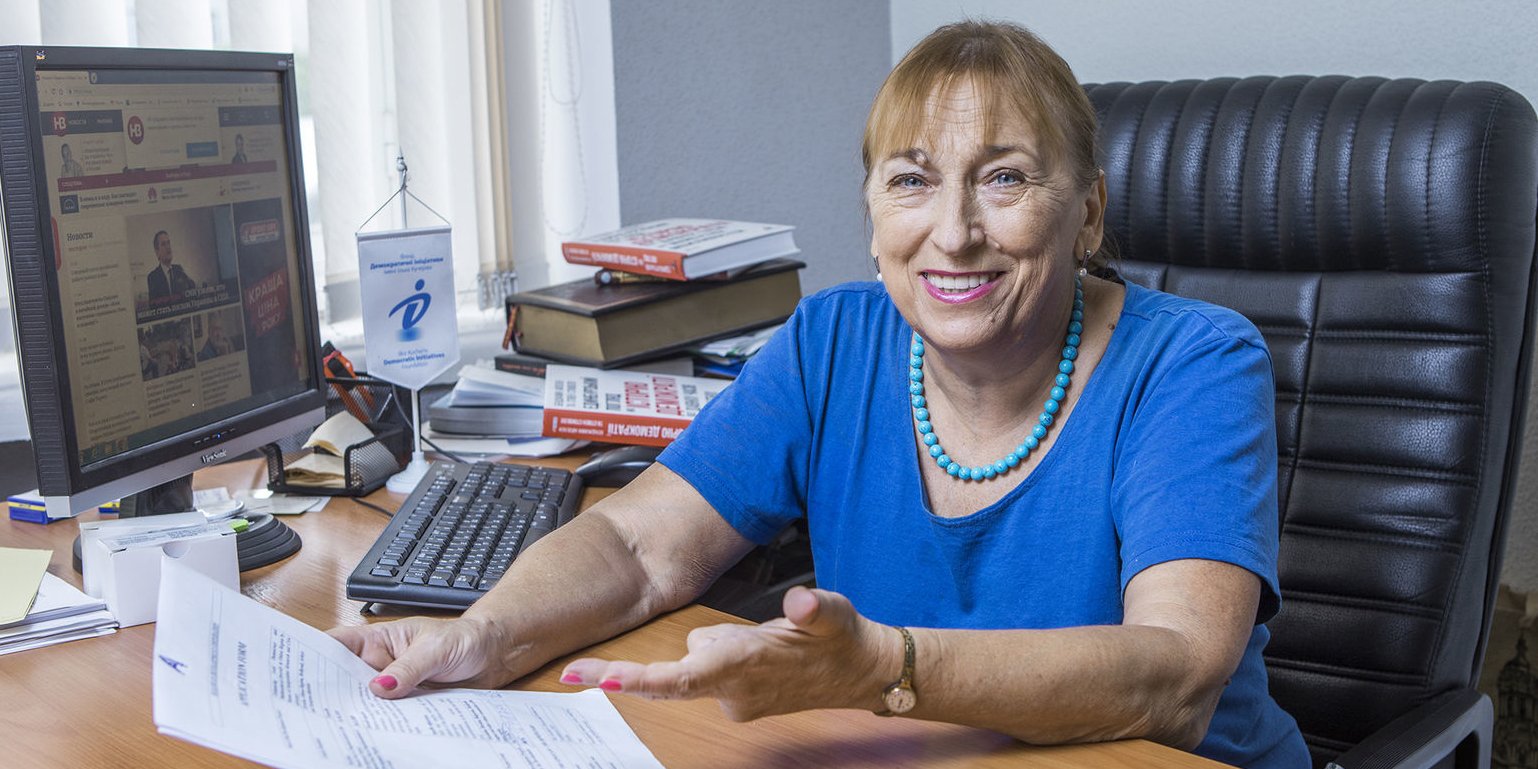 Ирина Бекешкина, социолог, директор фонда Деминициативы (Фото: Александр Медведев/НВ)