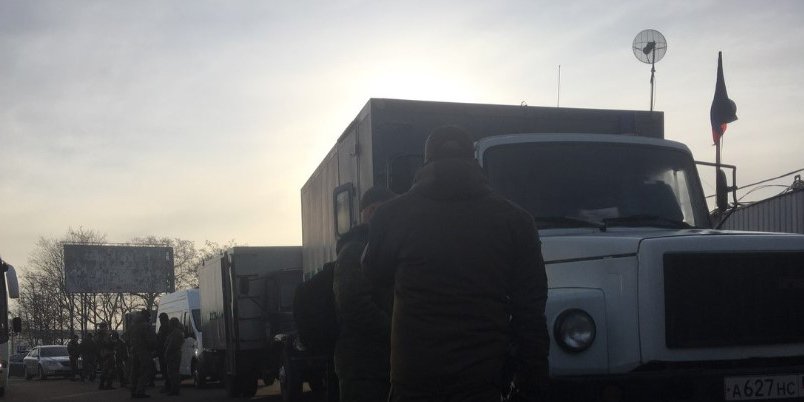 Як очікується, обмін проведуть на КПВВ Майорське в Донецькій області (Фото: Inside Donetsk / Telegram)
