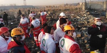 Пасажири і екіпаж українського літака в Ірані загинули, заявили в МЗС (Фото: ISNA/Twitter)