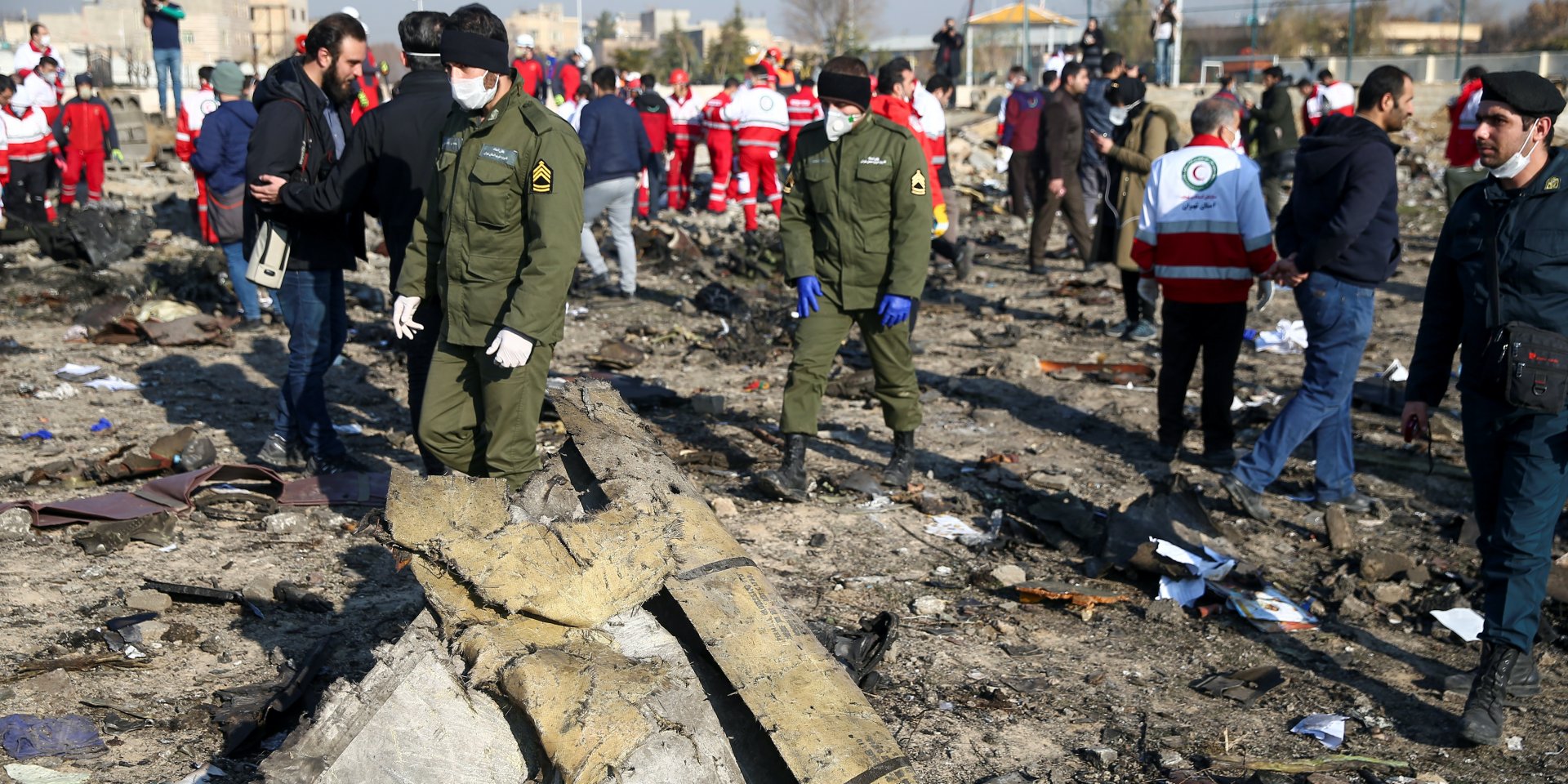 Самолет разбился после вылета из аэропорта Тегерана (Фото: Nazanin Tabatabaee/WANA (West Asia News Agency) via REUTERS ATTENTION)