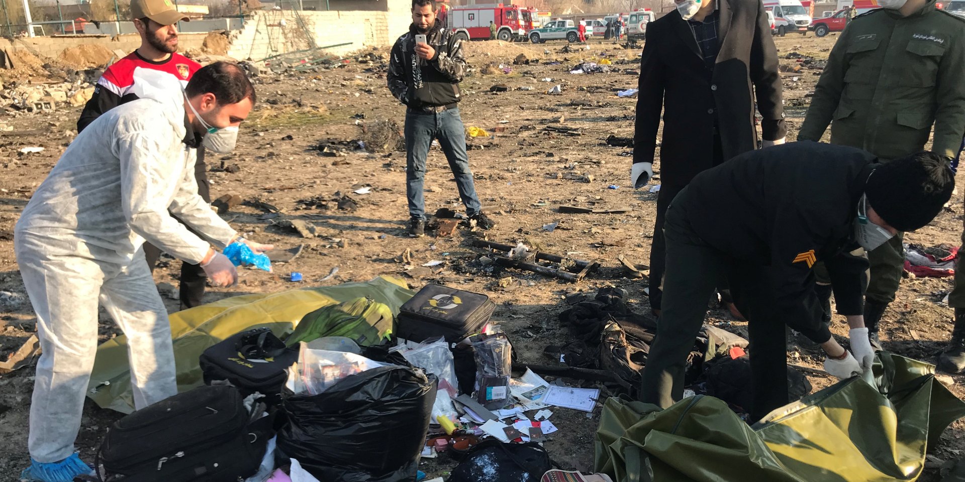 Всього розглядають сім версій авіакатастрофи в Тегерані (Фото: WANA (West Asia News Agency) via REUTERS)