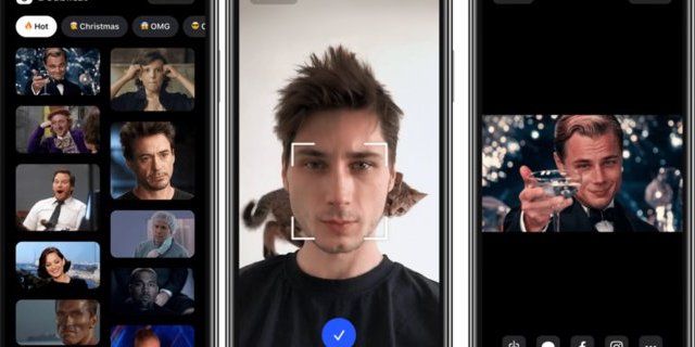Український додаток замінює обличчя в гіфках завдяки штучному інтелекту (Фото: doublicat.com)