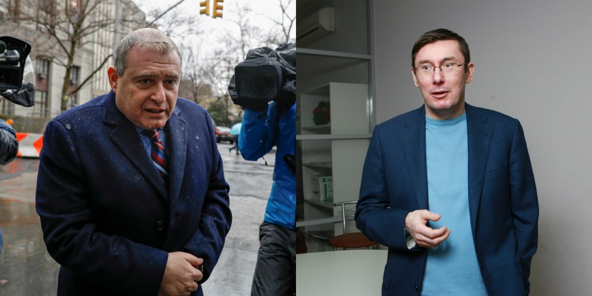 Лев Парнас и Юрий Луценко (Фото: REUTERS / Brendan McDermid / File Photo, Наталия Кравчук / НВ. Коллаж НВ)