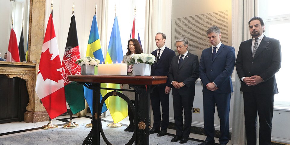 У Лондоні відбулась зустріч щодо збиття літака МАУ в Ірані (Фото: DominicRaab via Twitter)