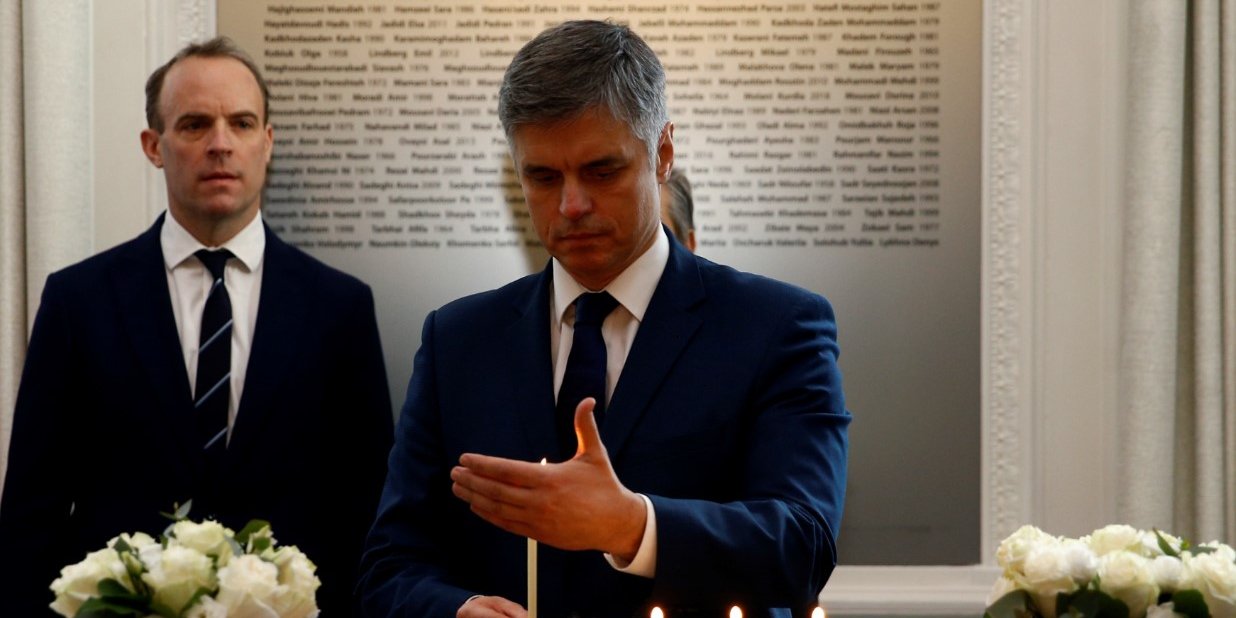 Глави МЗС п’яти країн зробили спільну заяву з приводу катастрофи літака МАУ в Ірані. (Фото: REUTERS/Henry Nicholls)