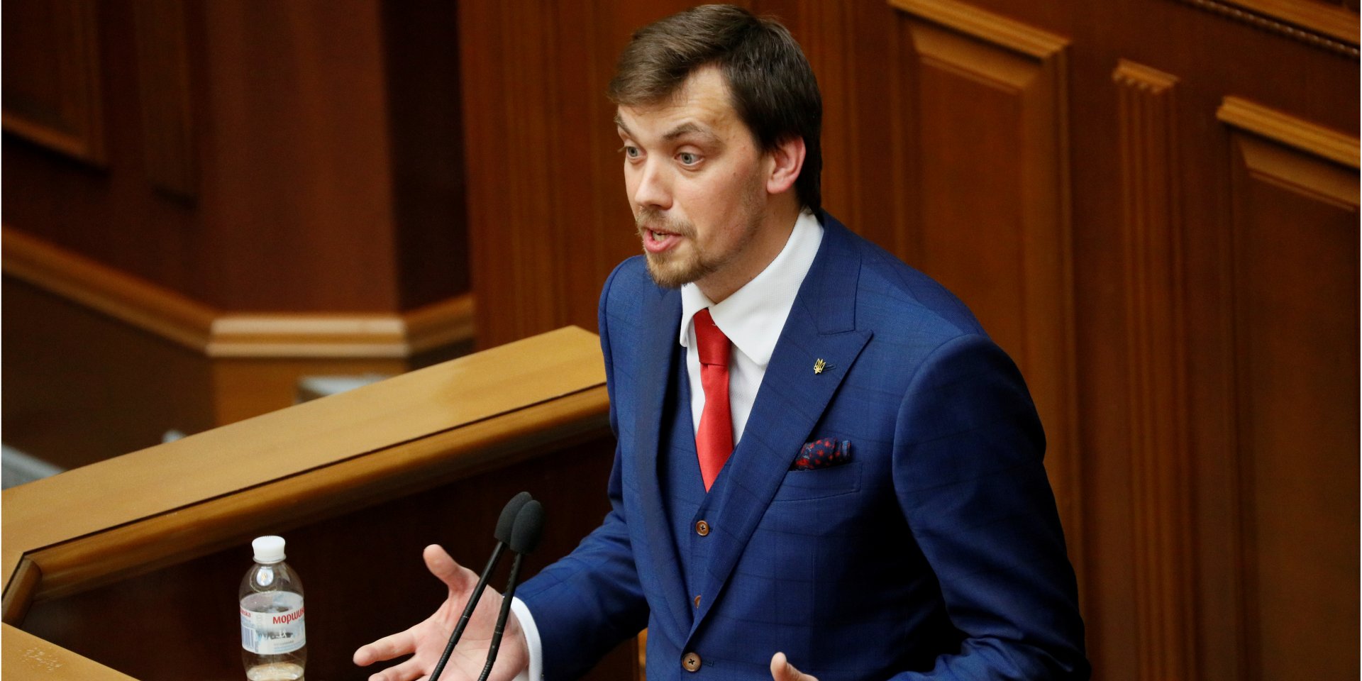 Алексей Гончарук написал заявление об отставке (Фото: REUTERS/Gleb Garanich)