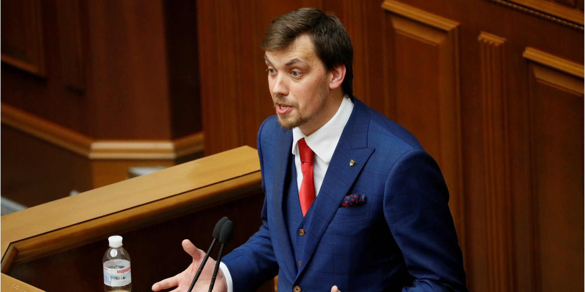Олексій Гончарук написав заяву про відставку (Фото: REUTERS/Gleb Garanich)