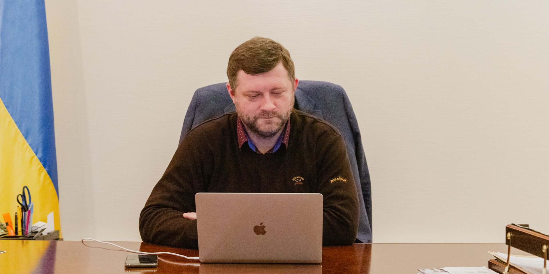 Лідер партії Слуга народу, заступник голови однойменної фракції у Верховній Раді Олександр Корнієнко (Фото: НВ)