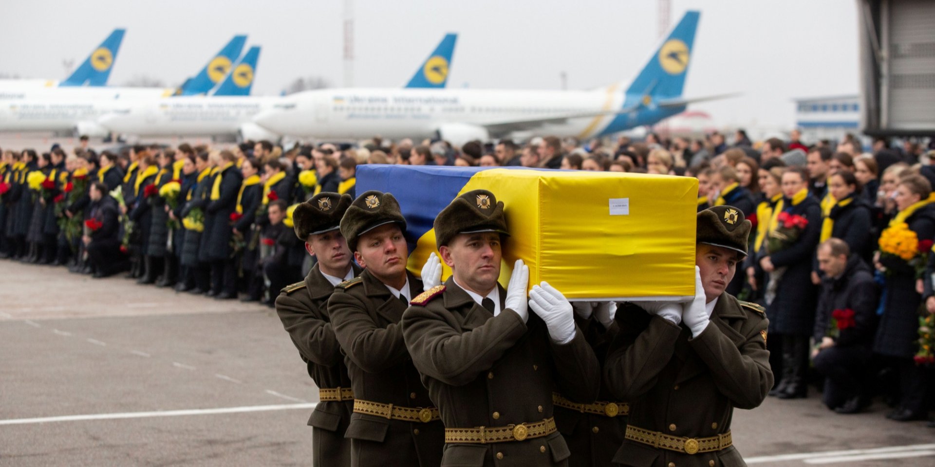 Захід відбувається в Міжнародному аеропорту Бориспіль (Фото: REUTERS / Valentyn Ogirenko)