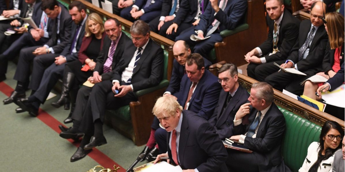 Великобританія повинна офіційно покинути Євросоюз 31 січня. (Фото: UK Parliament / Jessica Taylor / Handout via REUTERS)