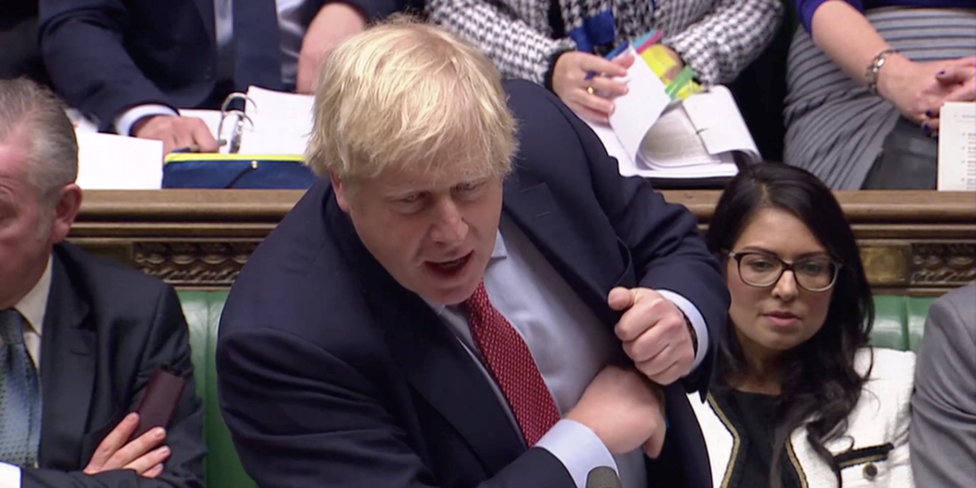 Борис Джонсон (Фото: Parliament TV / Reuters TV via REUTERS)