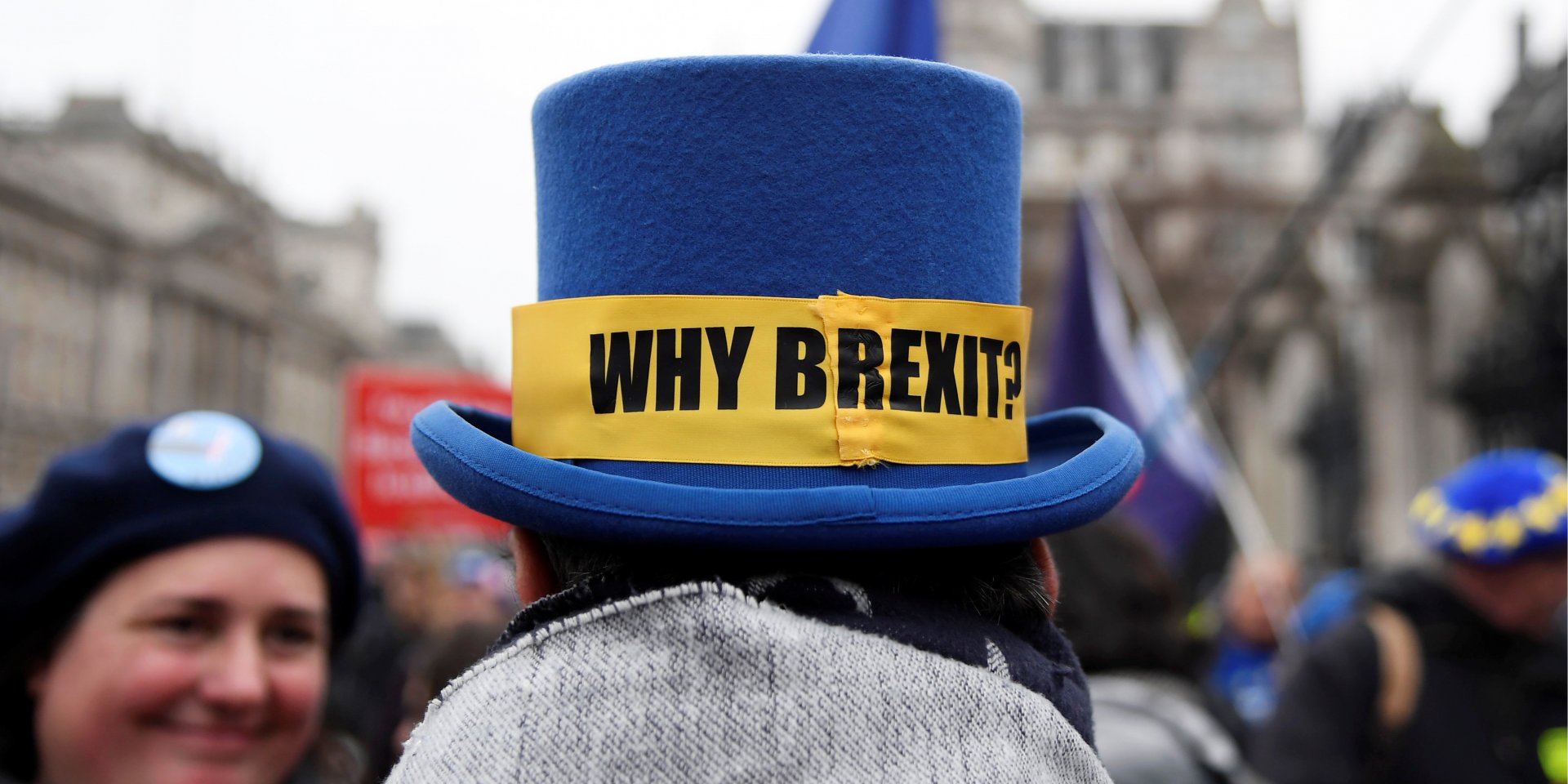 Brexit спровоцировал острые дискуссии в самой Британии: после референдума в стране сменились два правительства (Фото: REUTERS/Toby Melville)