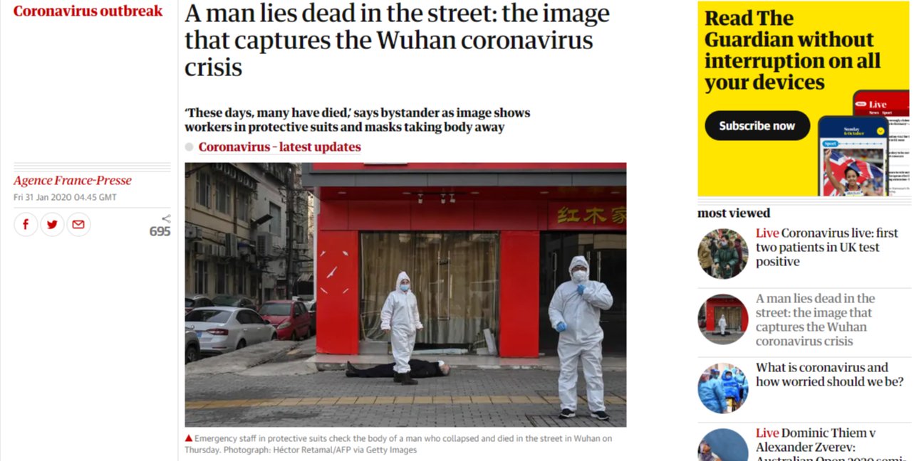 Скриншот сайта theguardian.com