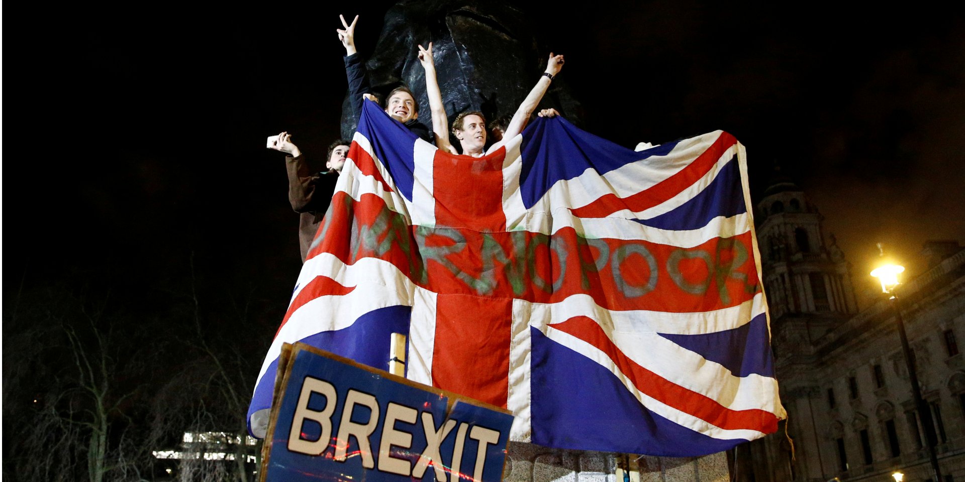 31 января Британия покинула Евросоюз (Фото: REUTERS/Henry Nicholls)