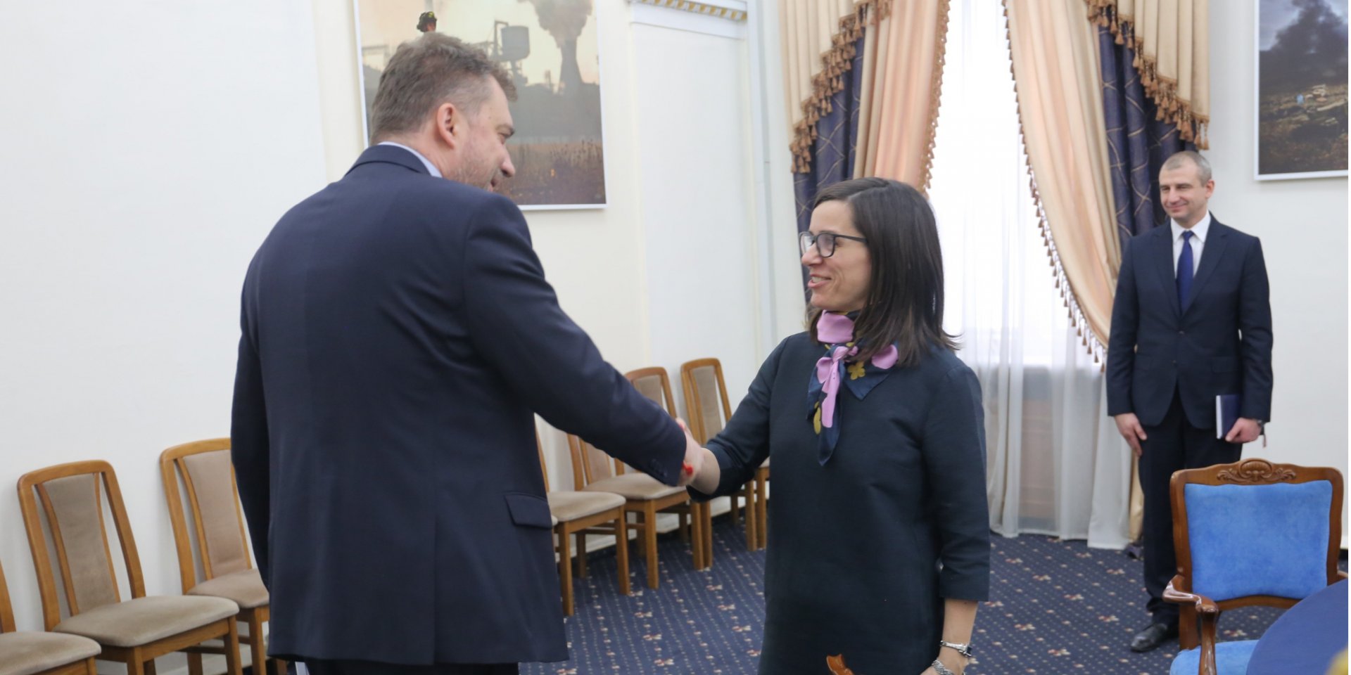 Андрей Загороднюк и Лариса Галазда (Фото: mil.gov.ua)